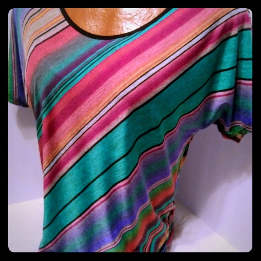 Women's Multicolor Casual Blouse Top Shirt Apparel